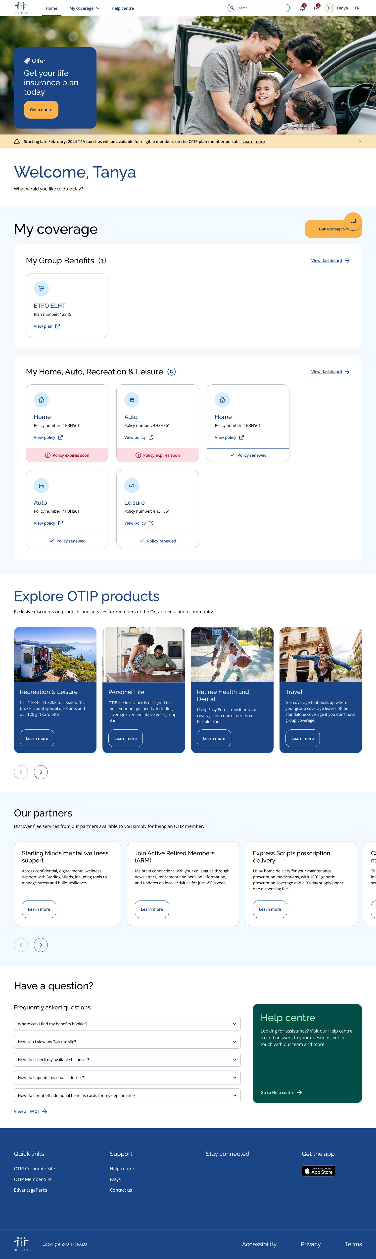 OTIP home page